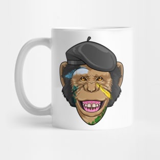 Monkey as Painter Mug